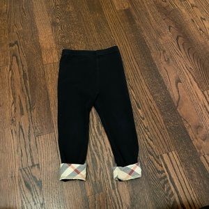 Girls Burberry Nova check leggings size 2Y